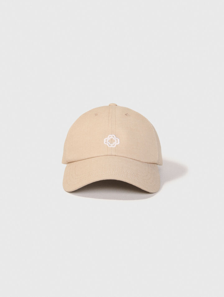 Cappellino in lino