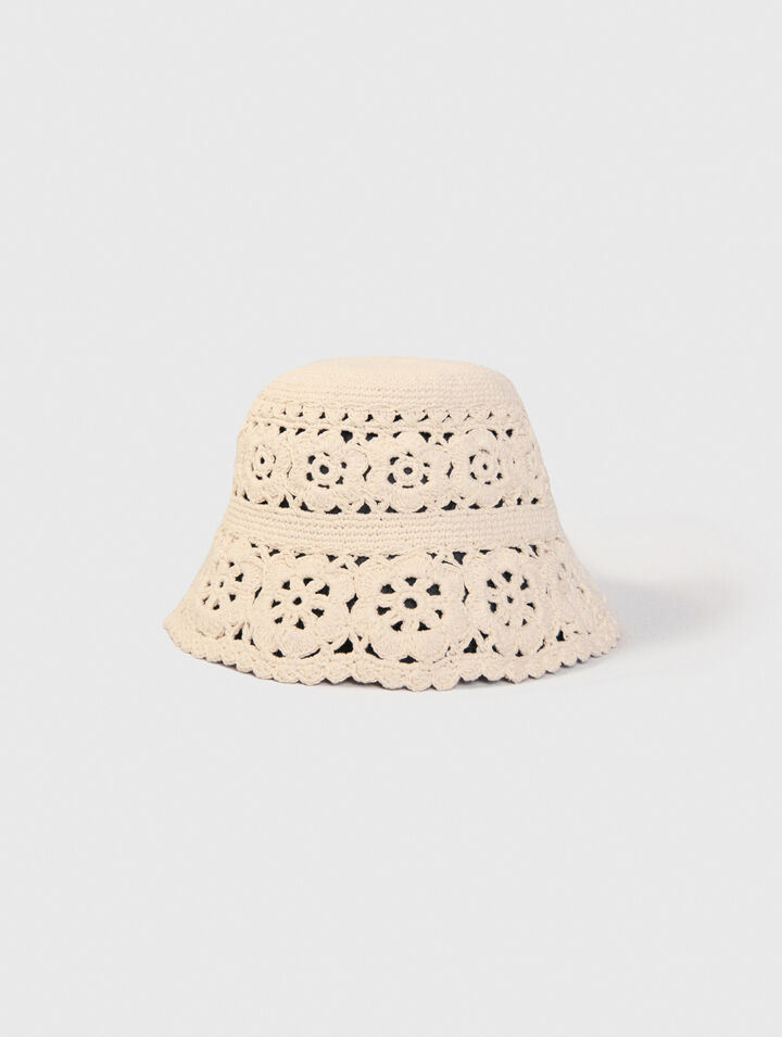 Cappello da pescatore in crochet
