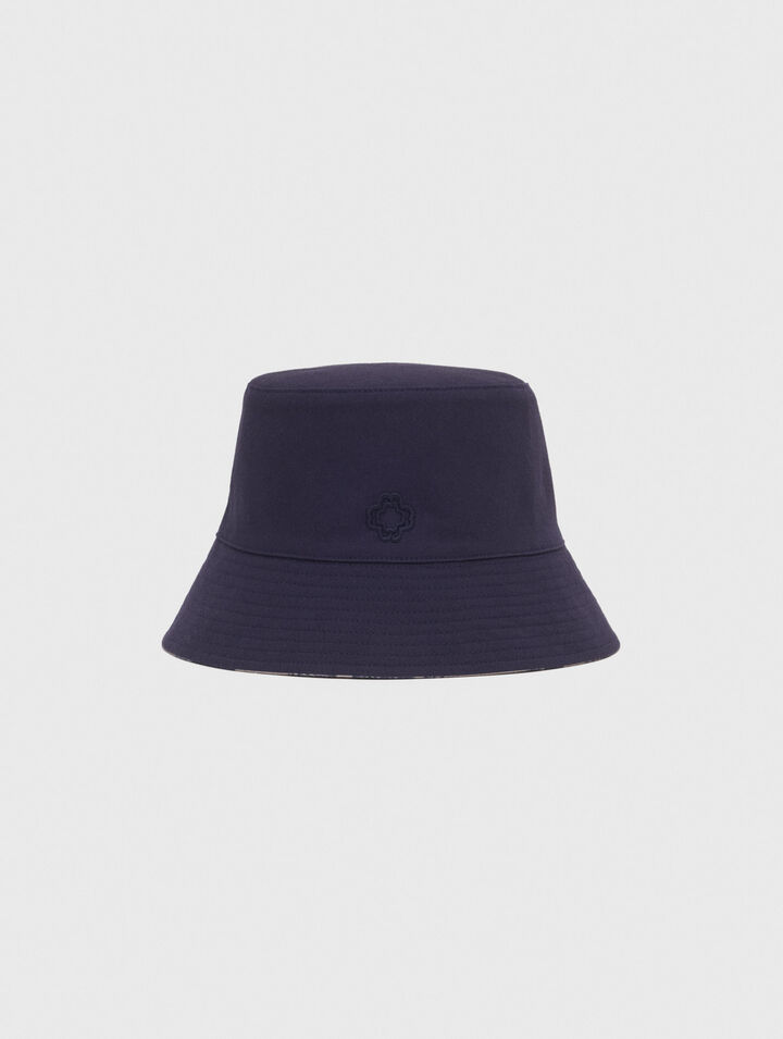 Cappello reversibile stampa frutta